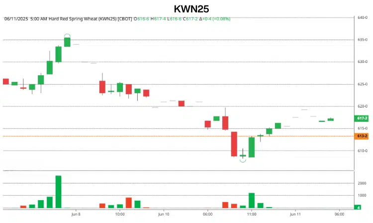 KC Wheat Technical Chart